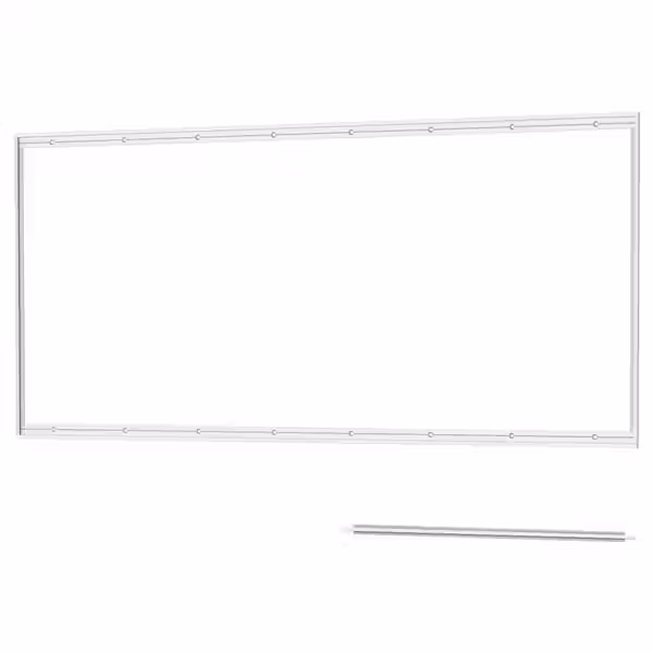 LYSEKIL Планка для настенн панели - алюминий 120 см - фото 1