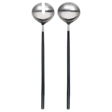 Приборы для салата, 2 предмета СИТТНИНГ, черный