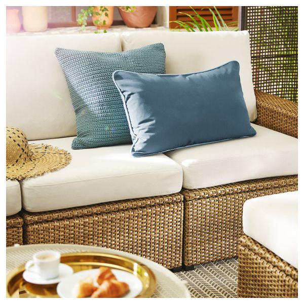 3-местный модульный диван, садовый, коричневый/ФРЁСЁН/ДУВХОЛЬМЕН бежевый 223x82x88 см IKEA SOLLERÖN СОЛЛЕРОН 392.524.88 - фото 4