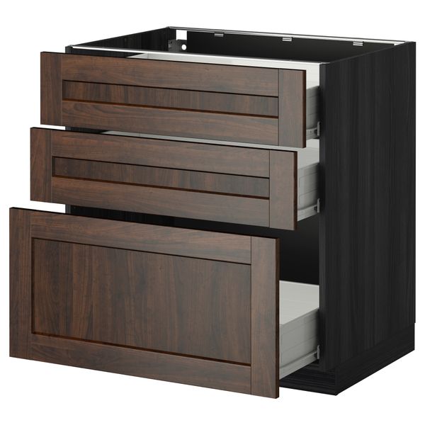 IKEA, вид спереди - схема-чертеж с размерами