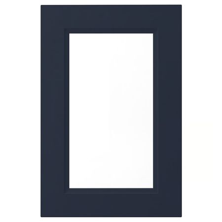 AXSTAD Стеклянная дверь - матовая поверхность синий 40x60 см