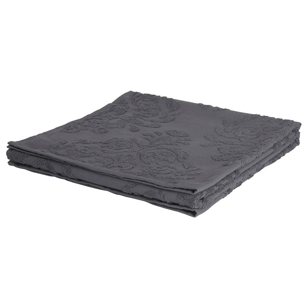 Банное полотенце, серый 70x140 см IKEA ФЛОКАН 004.348.33 - фото 1