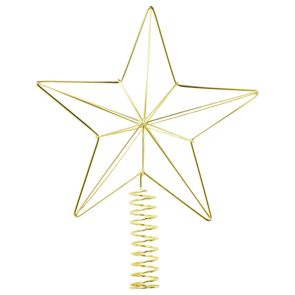 Наконечник-звезда, золотой, 25 см IKEA VINTERFINT 305.783.54 - фото 1