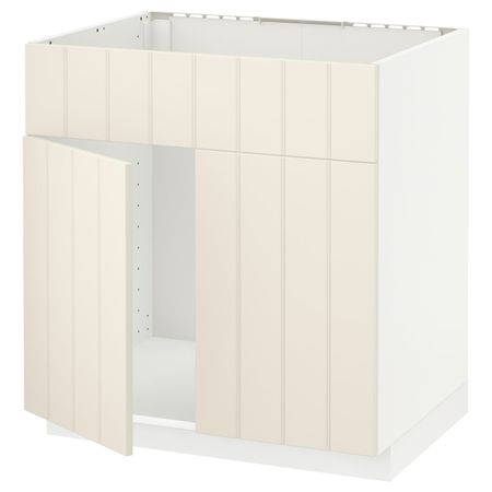 Напольный шкаф под мойку 2 дверцы, фронтальных панели IKEA METOD МЕТОД 892.265.19
