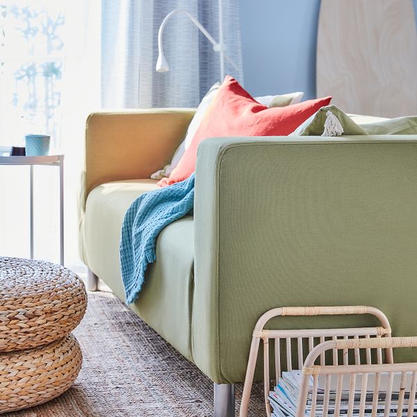 2-местный диван, Висле желто-зеленый IKEA KLIPPAN КЛИППАН 794.719.88 - фото 6