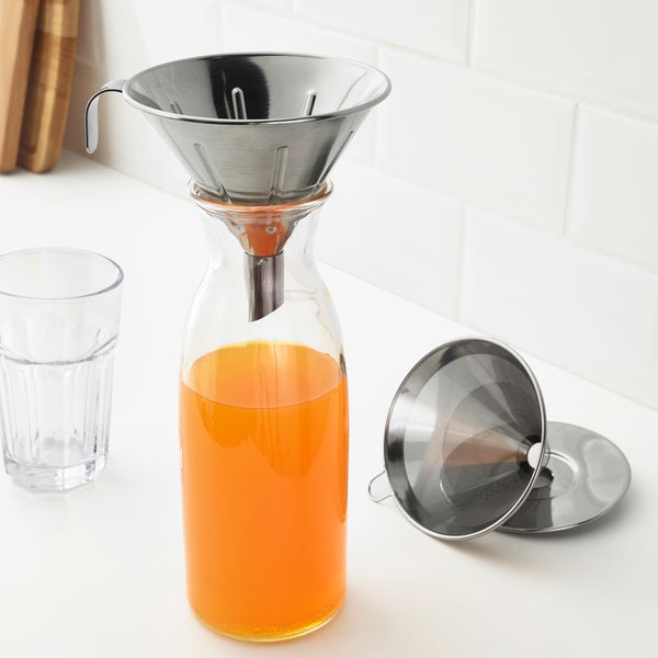 Металлический фильтр для кофе,3 предмета, нержавеющая сталь IKEA ÖVERST 903.602.34 - фото 6