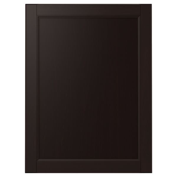 Дверь ЛАКСАРБИ, черно-коричневый - схема-чертеж с размерами