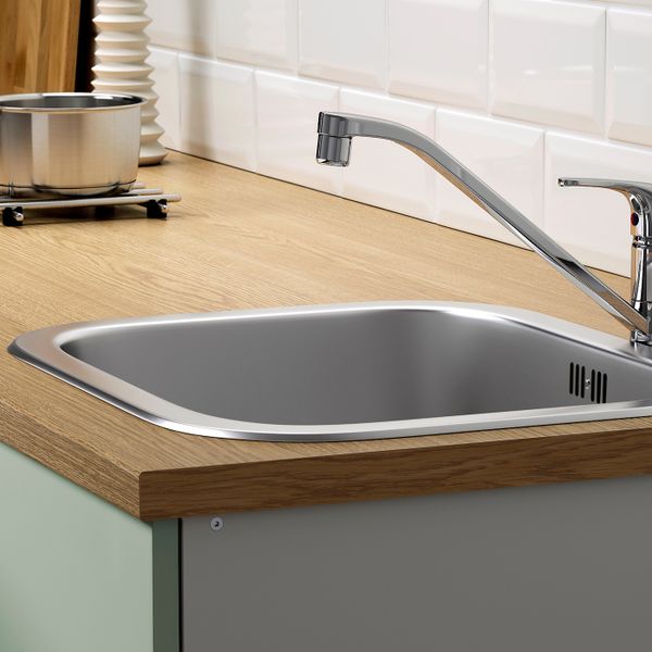 Кухня, серо-зеленый 160x61x220 см IKEA KNOXHULT КНОКСХУЛЬТ 394.091.87 - фото 3