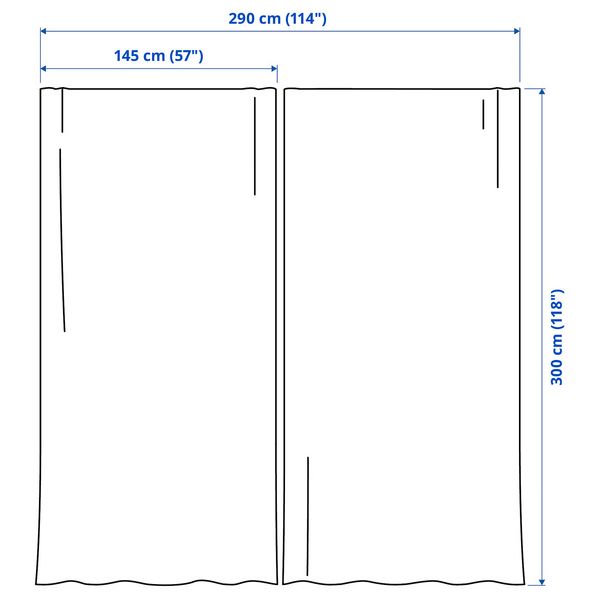 IKEA, дополнительный ракурс - схема-чертеж с размерами
