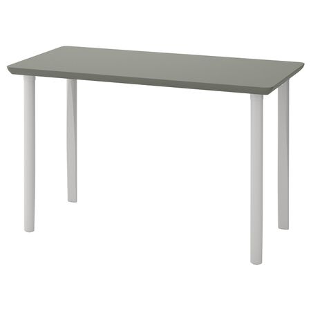 Стол, серо-зеленый/светло-серый 120x60 см IKEA ÅMLIDEN ОМЛИДЕН / TORSKLINT ТОРСКЛИНТ 692.297.93