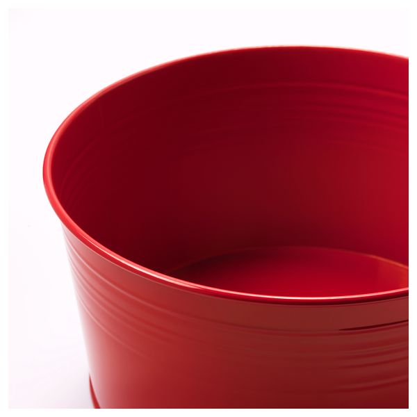 Кашпо СОККЕР, д/дома/улицы, красный - фото 2