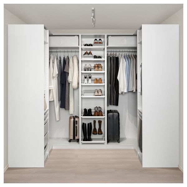 Гардероб угловой ПАКС, белый - фото 1