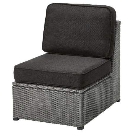 Садовый стул, темно-серый, Järpön, Duvholmen антрацит IKEA SOLLERÖN СОЛЛЕРОН 394.217.78