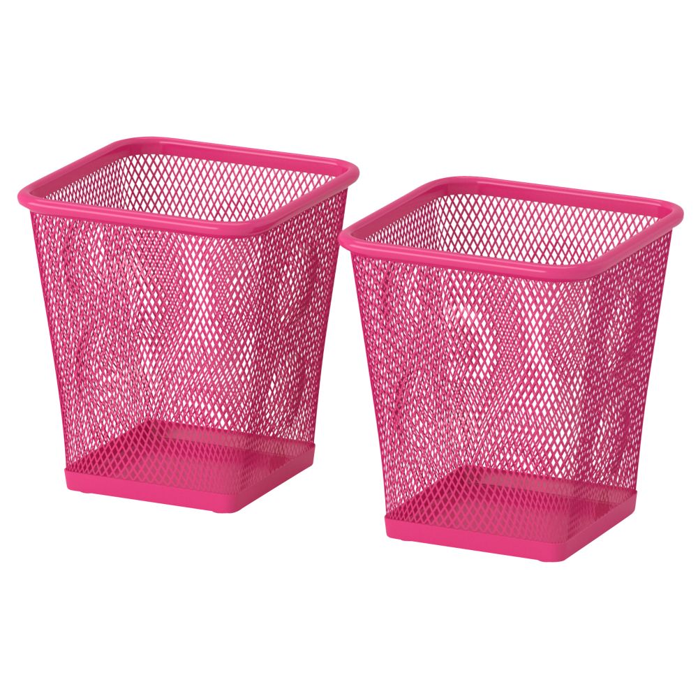 Стакан для ручек ДОКУМЕНТ, розовый - фото 1