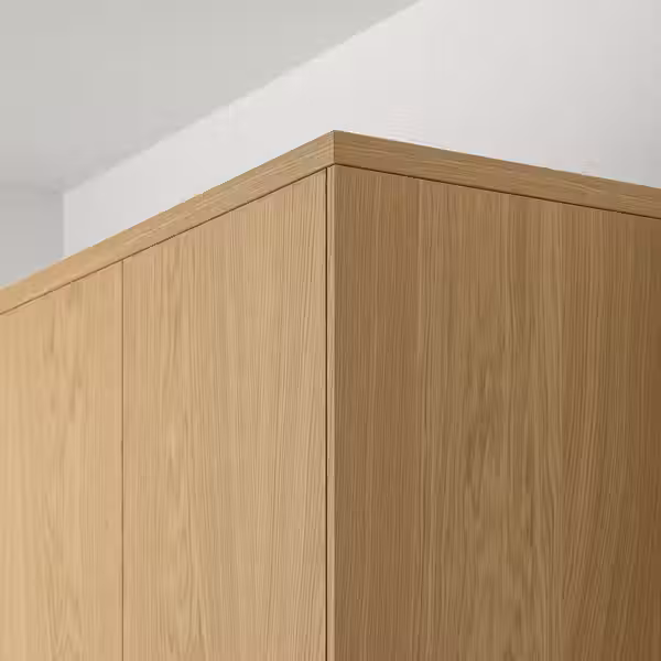 SINARP Карниз декоративный закругленный - дубовый шпон 221 см - фото 3