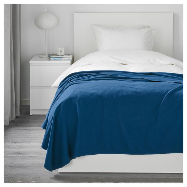 Плед СКУГСКЛОКА, синий (130x170 см) - фото 3