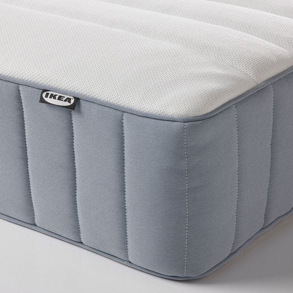 Тахта, 180x200 см, белый, жесткий голубой IKEA ESPEVÄR, VALEVÅG 493.897.54 - фото 4