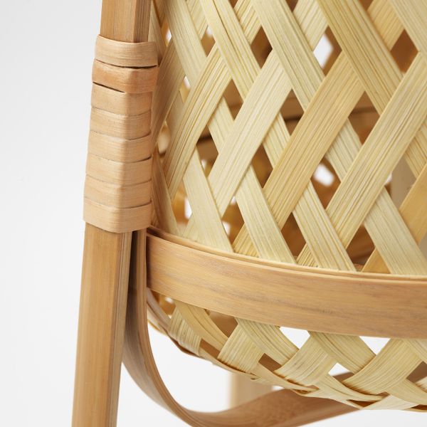 Лампа настольная, бамбук IKEA KNIXHULT КНИКСХУЛЬТ 803.585.33 - схема-чертеж с размерами