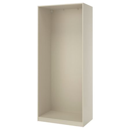 PAX Каркас гардероба - серо-бежевый 100x58x236 см