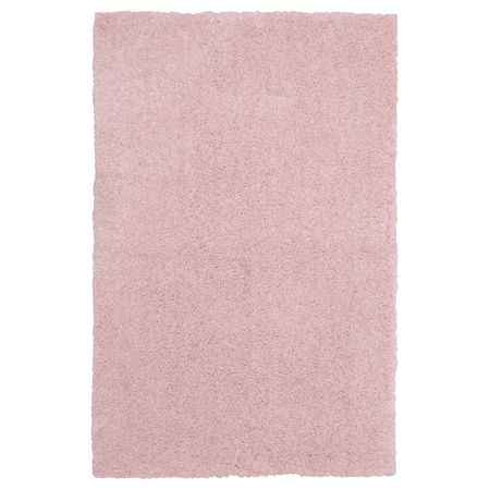Ковер, длинный ворс, розовый 60x90 см IKEA LINDKNUD ЛИНДКНУД 904.299.50
