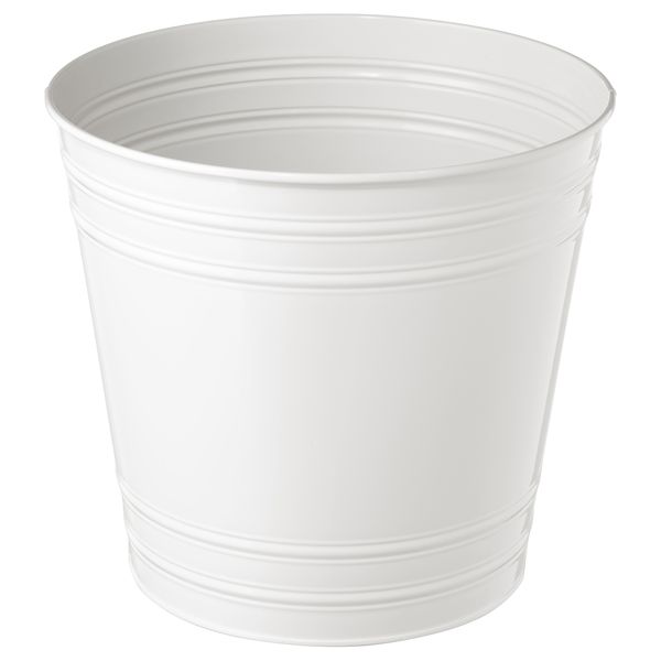 Кашпо СОККЕР, д/дома/улицы белый - фото 1