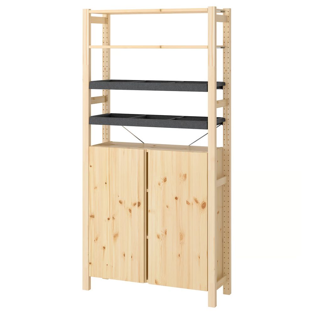 IKEA, вид спереди - схема-чертеж с размерами