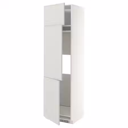METOD Высокий шкаф д/холод/мороз/3 дверцы
