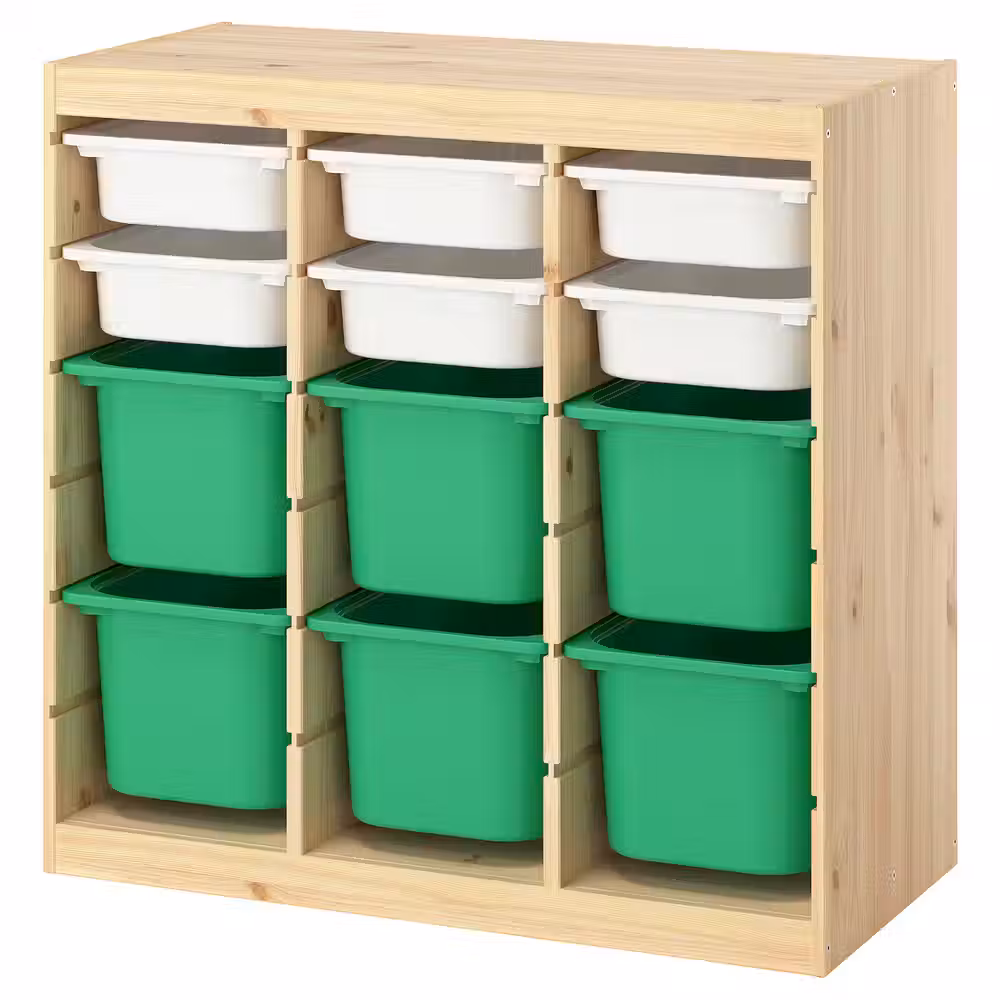 TROFAST Комбинация д/хранения+контейнеры - фото 1