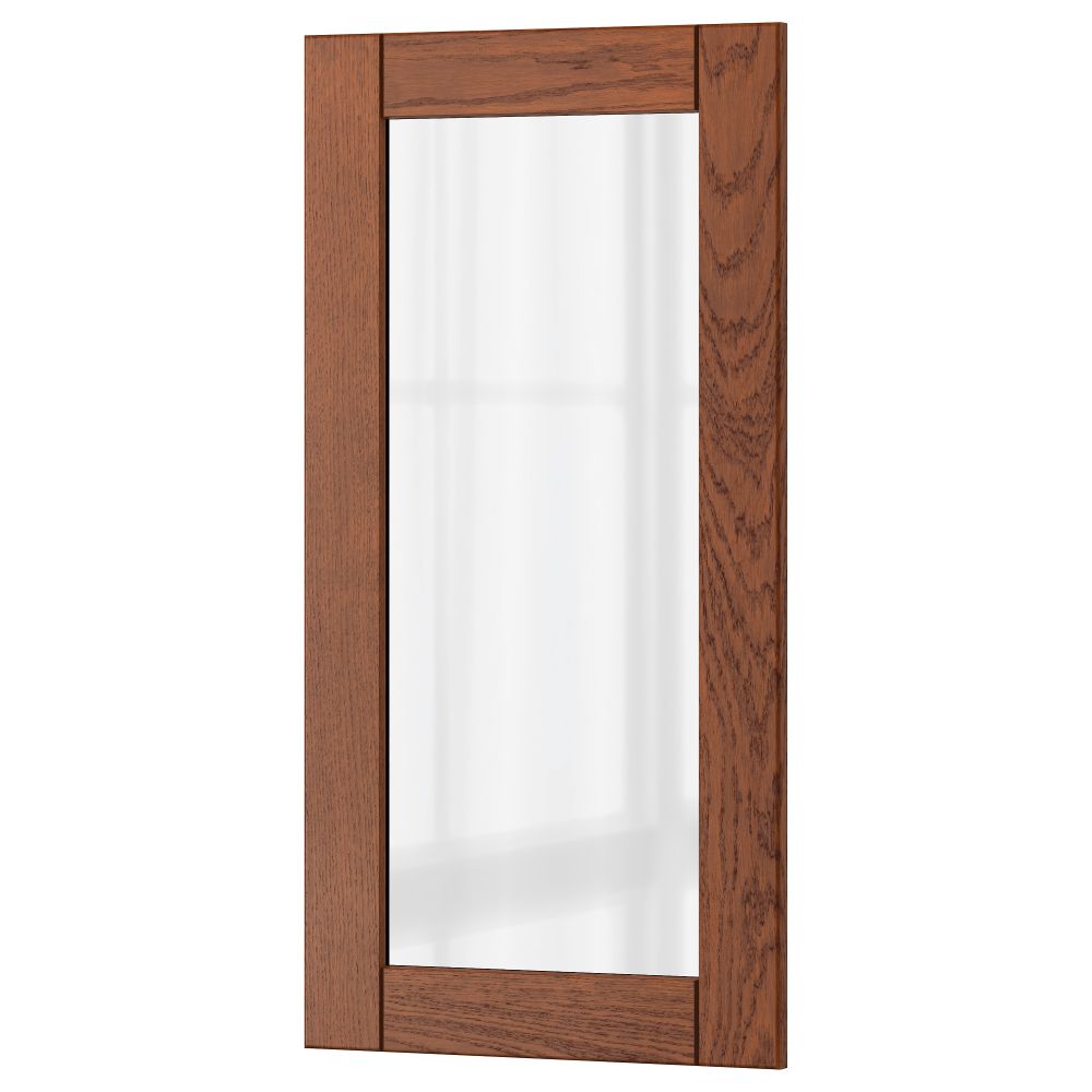 Стеклянная дверь ФИЛИПСТАД, коричневый - фото 1