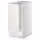 METOD Напольный шкаф п/мойку/сорт мусора - белый/Veddinge белый 40x60 см