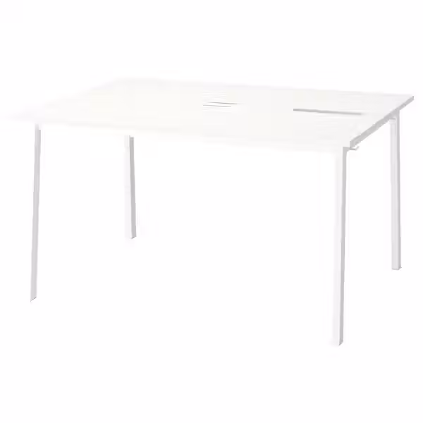 MITTZON МИТТЗОН Конференц-стол - белый 140x108x75 см - фото 1