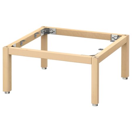 Каркас с ножками СКОРАЛИД, береза (60x60x28 см)