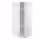 METOD Высокий шкаф с полками - белый/Stensund белый 60x60x140 см