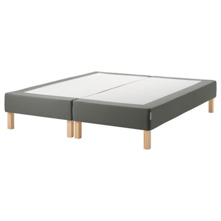 Реечное основание матраса с ножками, 160x200 см, темно-серый IKEA ESPEVÄR 292.081.08