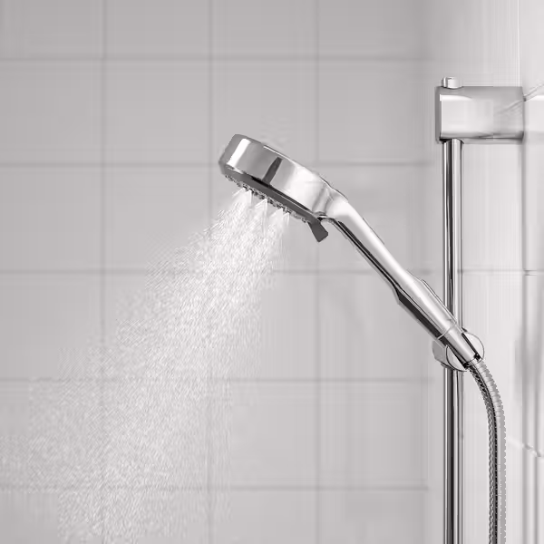 BROGRUND 5-струйный ручной душ - хромированный - фото 5