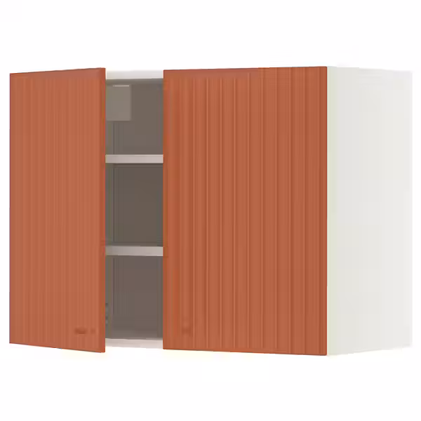 METOD Навесной шкаф с полками/2дверцы - фото 1