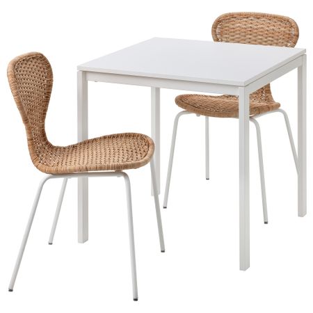 Стол и 2 стула IKEA MELLTORP МЕЛЬТОРП, ÄLVSTARR ЭЛЬВСТАРР 194.907.63