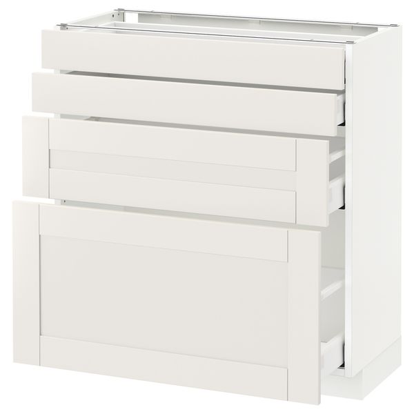 IKEA, вид спереди - схема-чертеж с размерами