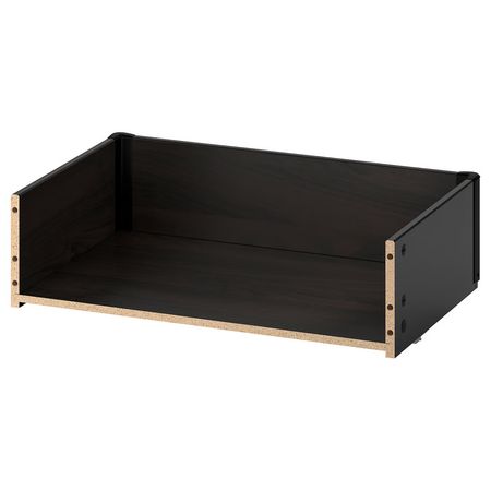 BESTÅ Каркас ящика - черно-коричневый 60x15x40 см