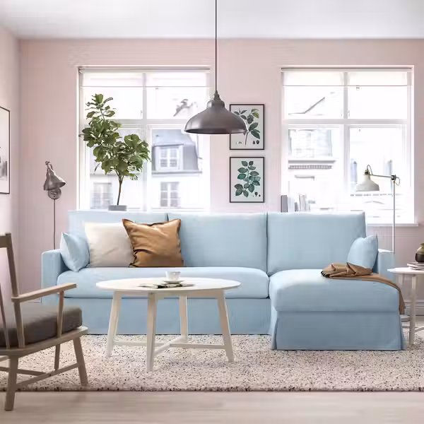 HYLTARP ХИЛЬТАРП 3-местный диван с козеткой, правый - фото 2