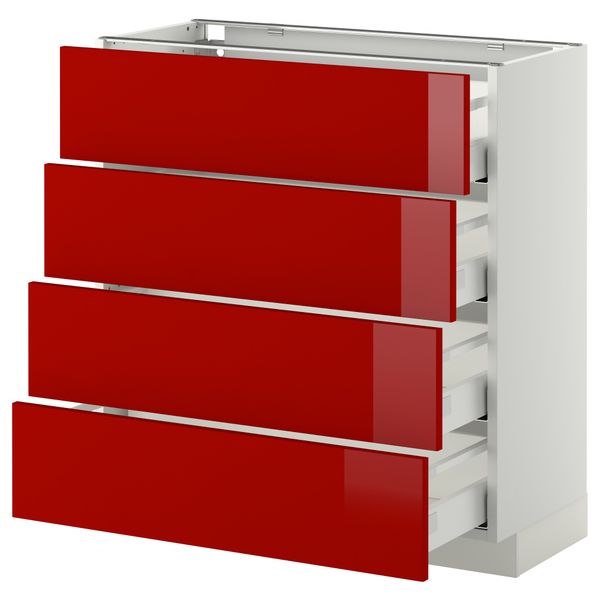 IKEA, вид спереди - схема-чертеж с размерами