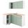 Кухня, серо-зеленый 120x180x220 см IKEA KNOXHULT КНОКСХУЛЬТ 694.091.81