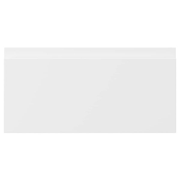Фронтальная панель ящика, матовый белый 40x20 см IKEA VOXTORP ВОКСТОРП 303.674.22 - фото 1