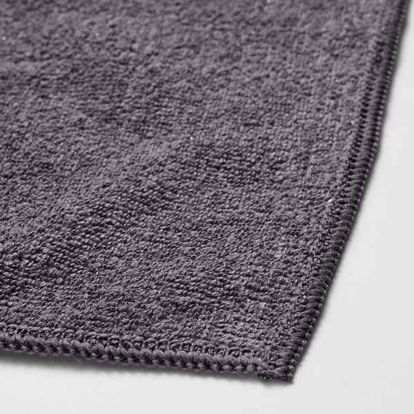 Салфетка кухонная, серый, 25x25 см IKEA RINNIG РИННИГ 504.962.96 - схема-чертеж с размерами