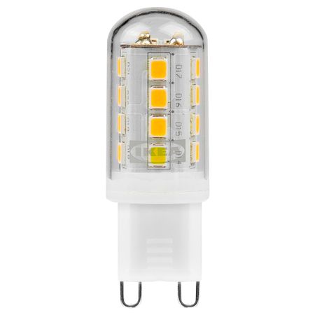 Светодиодная лампочка G9 250 лм, прозрачный IKEA RYET 805.526.91