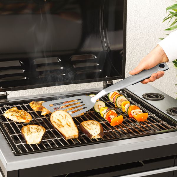 Аксессуары для гриля, 2 предм., нержавеющая сталь/резина IKEA GRILLTIDER 605.165.57 - фото 4