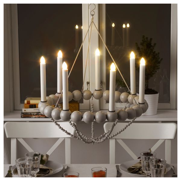 Люстра светодиодная СТРОЛА, серый - схема-чертеж с размерами