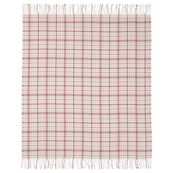 Плед, клетка/красный 130x180 см IKEA НОРДХИЛЬД 304.690.86 - фото 4