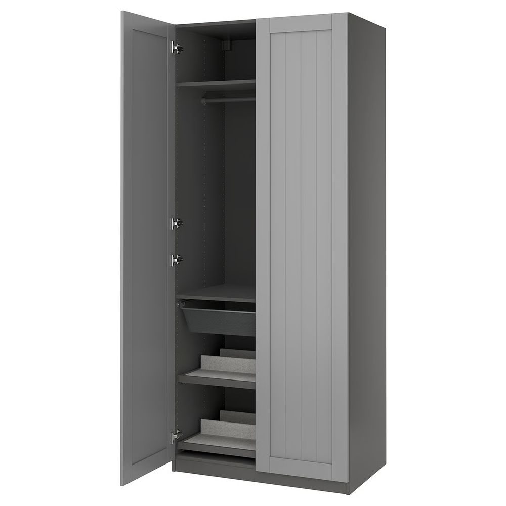 IKEA, вид спереди - схема-чертеж с размерами