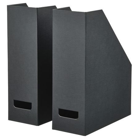 FJÄDERHARV ФЬЕДЕРХАРВ Подставка для журналов - антрацит